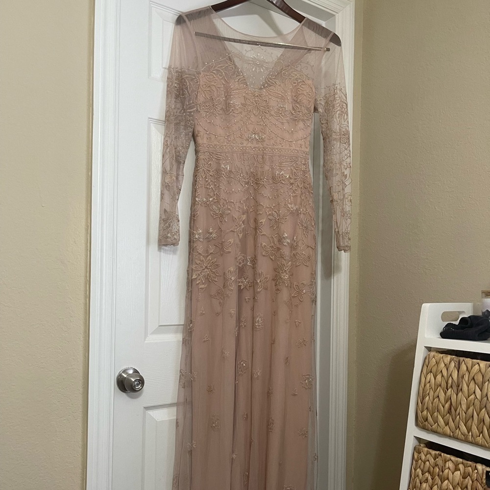 Modest Blush Pink Dress (Hijabi Friendly Dress)